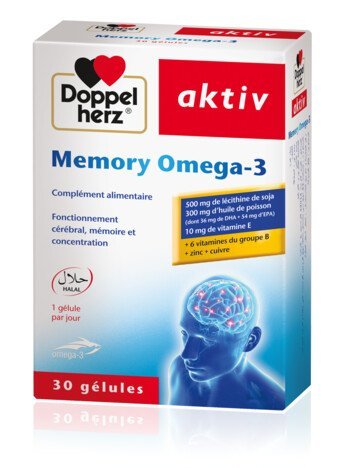 Doppelherz Memory Omega-3 B/30