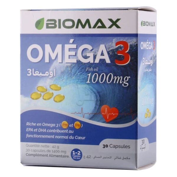 Biomax Oméga 3 1000Mg