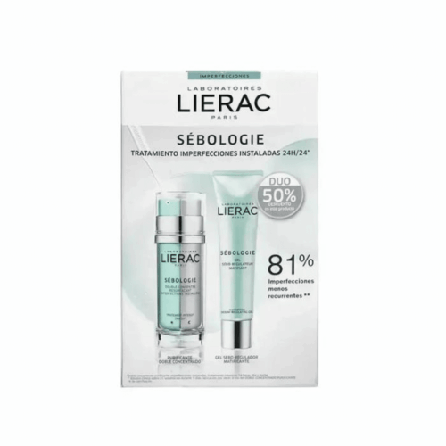 bbbb.png Lierac Sébologie Duo Double Contenu 30Ml + Gel Régulateur De Sébum 40Ml