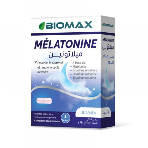 Biomax Mélatonine B/30 Capsules