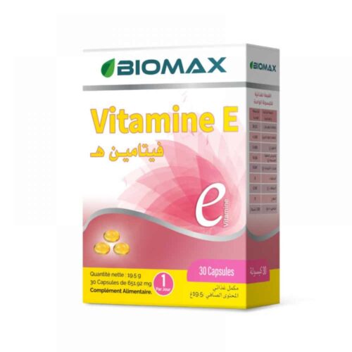 Biomax Vitamine E Capsules B/30 Capsules
