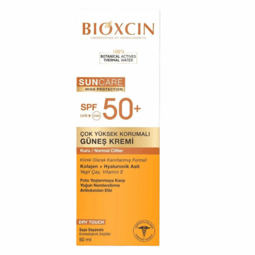 bioxcin-suncare-spf50-peau-seche.png Bioxcin SunCare SPF50+ Peau Normale à Sèche