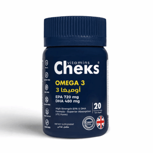 Cheks Omega 3 (EPA 720mg + DHA 480mg)