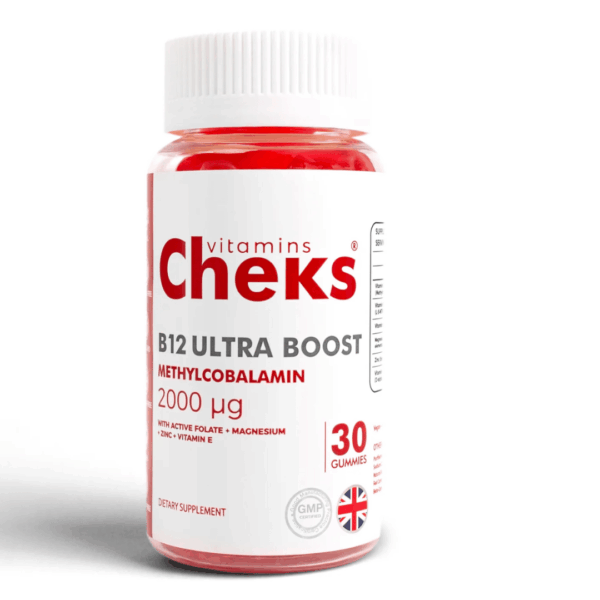 Cheks Vitamins B12 Ultra Boost 2000mcg Gummies