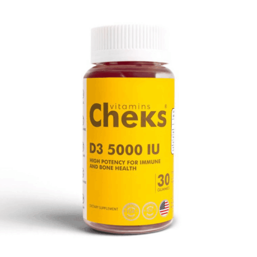 Cheks Vitamine D3 5000 UI Gummies