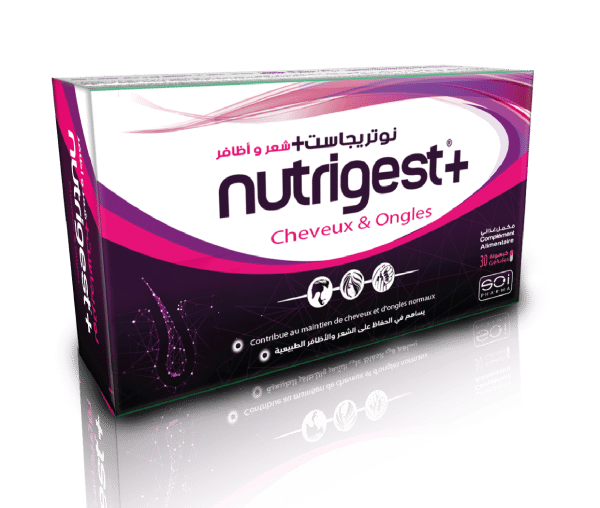 Sci Pharma Nutrigest+ Cheveux et Ongles 30 Gélules
