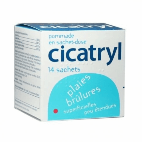 Acm Cicatryl Bio Crème En Sachet-Dose Plaies Et Brûlures B/4 Sachets