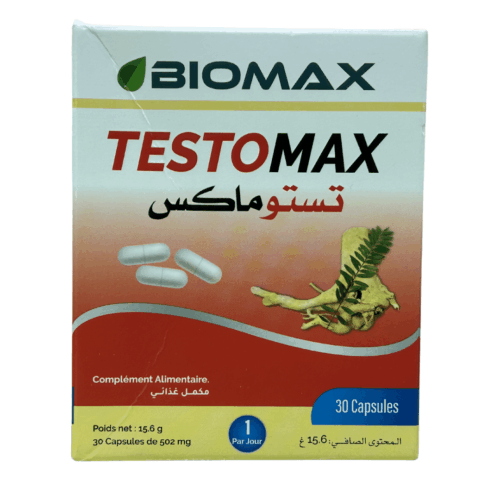Biomax Testomax (vitalité masculine) 30 capsules