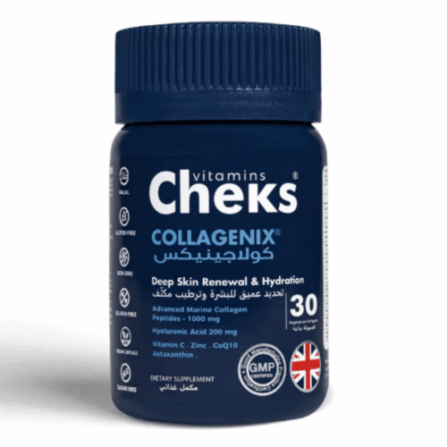 design-sans-titre-11.png Cheks COLLAGENIX (+ Extrait de Bambou + Huile de Bourrache + Astaxanthin + Extrait de grenade)