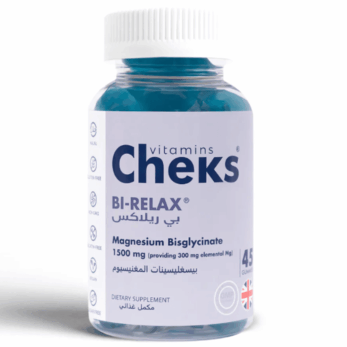 Cheks Bi-Relax Magnésium Bisglycinate (300mg magnésium élémentaire)