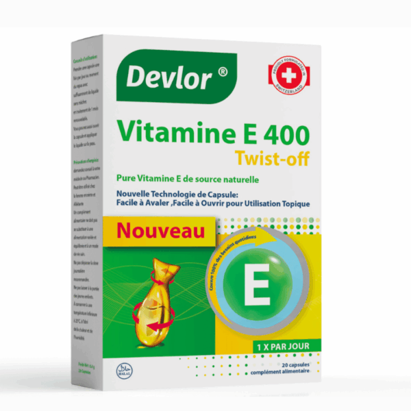 Devlor Vitamine E 400mg Capsules