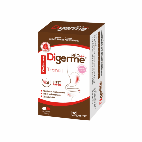 Viegerme Digerme Transit 700mg Gélules