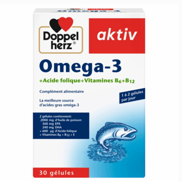 Doppelherz Omega-3 B/30 Comprimé