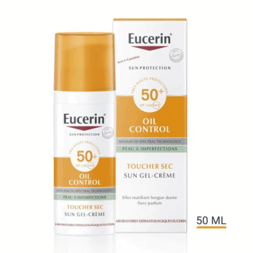 eucerin-oil-control.png Eucerin Oil Control Ecran Solaire SPF50+