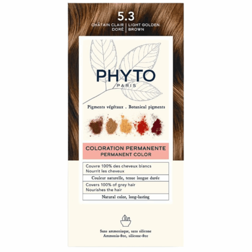 fgedfedfs.png Phyto Color 5.3 Châtain Clair Doré (Light golden brown)