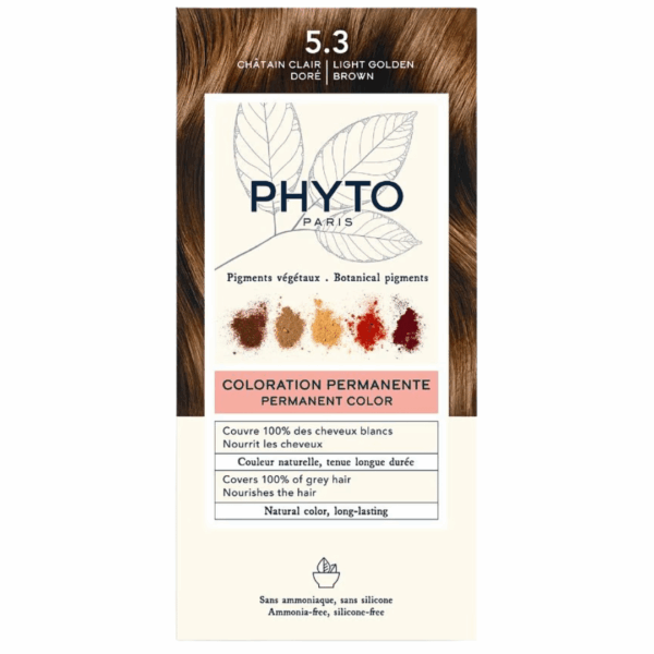 Phyto Color 5.3 Châtain Clair Doré (Light golden brown)