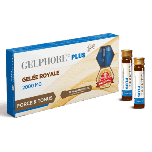 Gelphore Plus Gelée Royale 2000Mg Force Et Tonus
