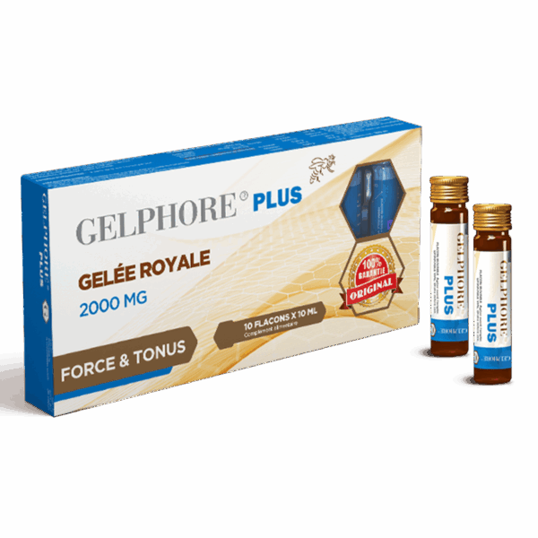 Gelphore Plus Gelée Royale 2000Mg Force Et Tonus