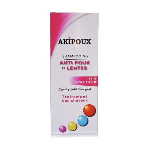 Akipoux Shampoing Anti Poux Et Lentes 200Ml