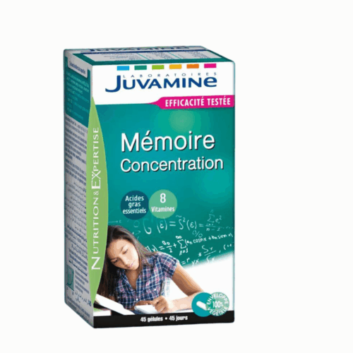 Juvamine Mémoire et Concentration 30 Gélules
