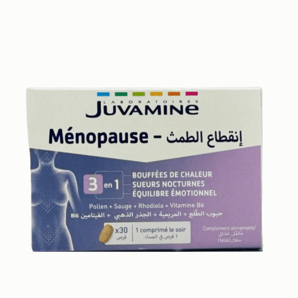 Juvamine Ménopause Triple Action 30 Comprimés