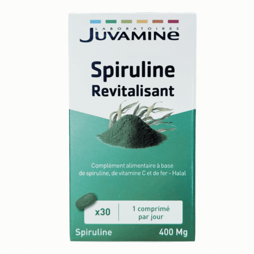 Juvamine Spiruline Revitalisant 400mg Comprimé