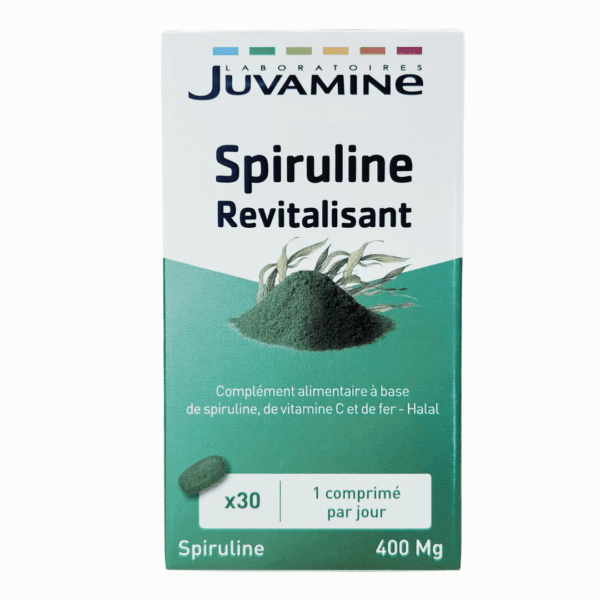 Juvamine Spiruline Revitalisant 400mg Comprimé