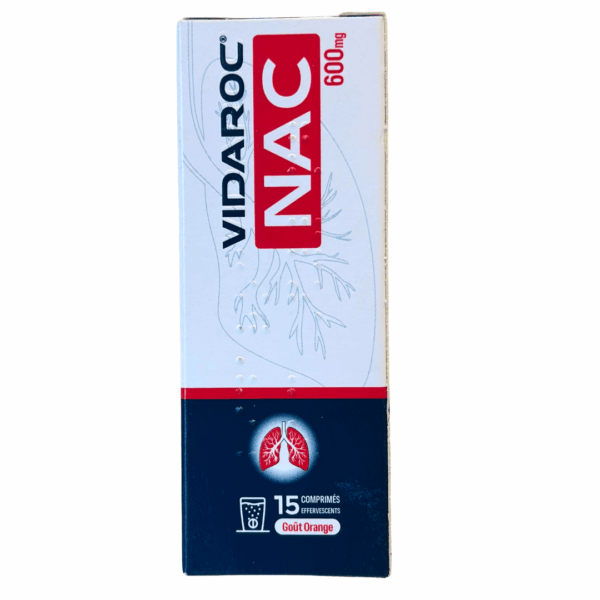 Vidaroc NAC 600mg (N-acétylcystéine + Vitamine C)