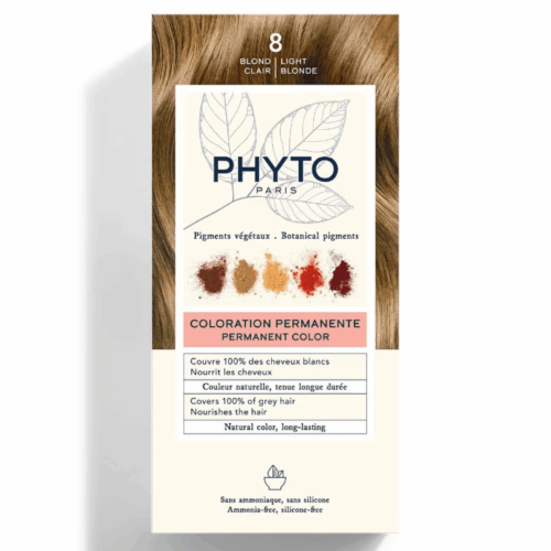 kjhknk.png Phyto Color 8 Blond Clair (light blonde)
