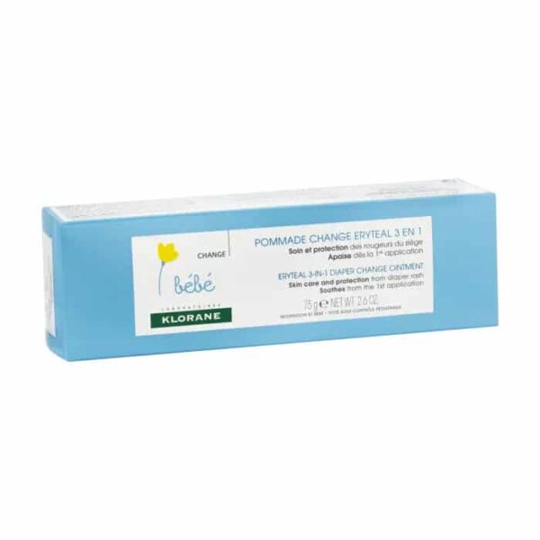 Klorane Bébé Pommade 3 En 1 Change Erythéal 75G