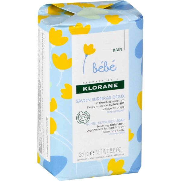 Klorane Bébé Savon Surgras Doux Pain 250G