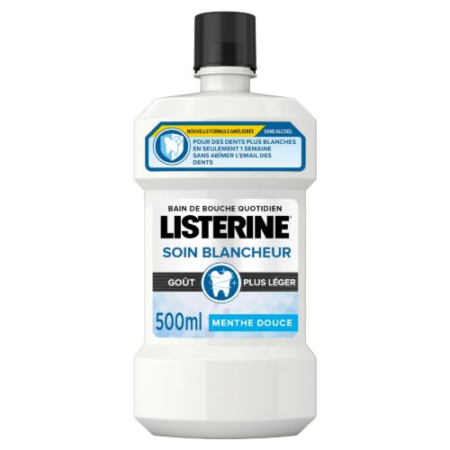 Listerine Bain De Bouche Soin Blancheur 500Ml