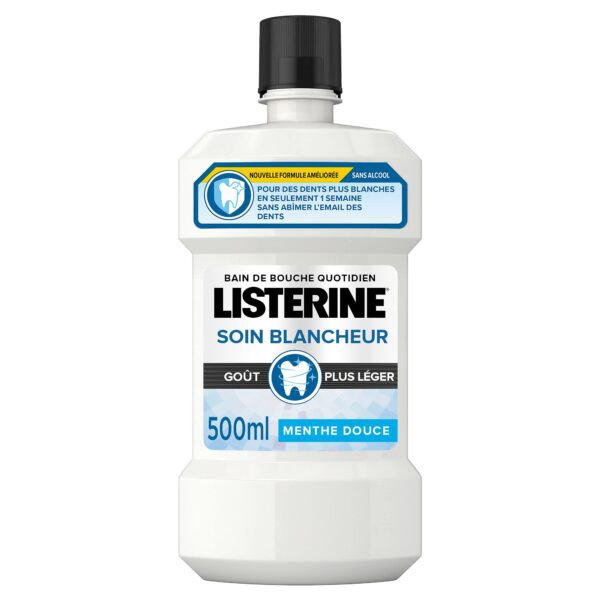Listerine Bain De Bouche Soin Blancheur 500Ml