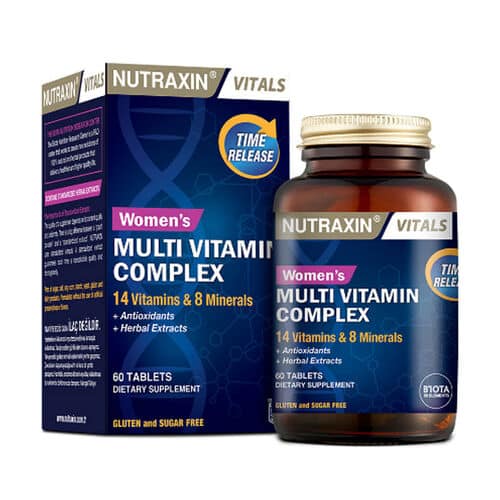 Nutraxin Complexe Multivitamines Femme B/60 Comprimés