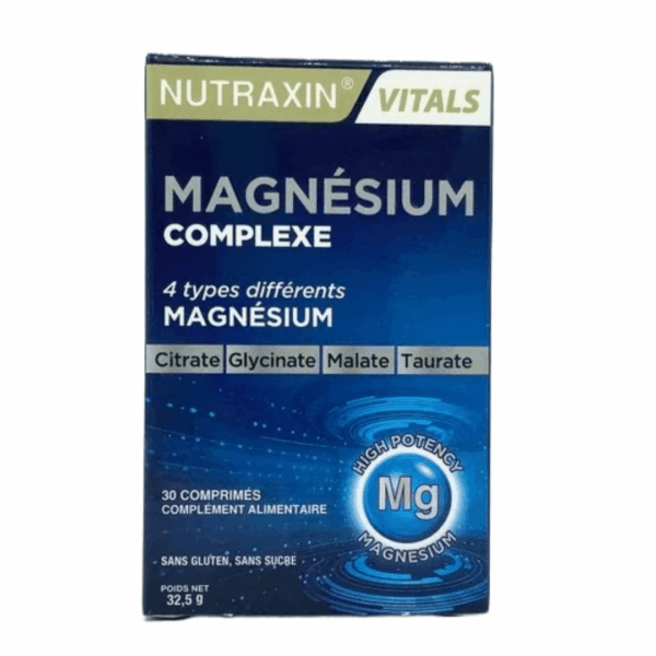 Nutraxin Magnésium Complexe B/30 Comprimés