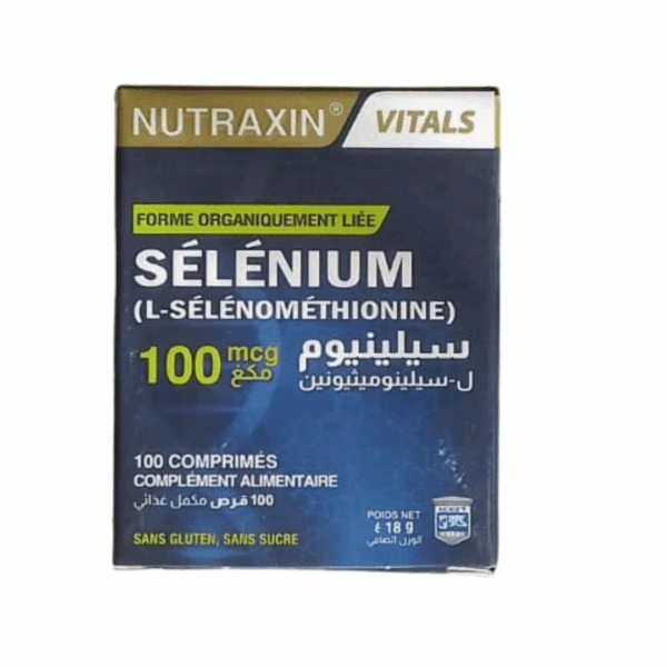 Nutraxin Sélénium B-100 Comprimés
