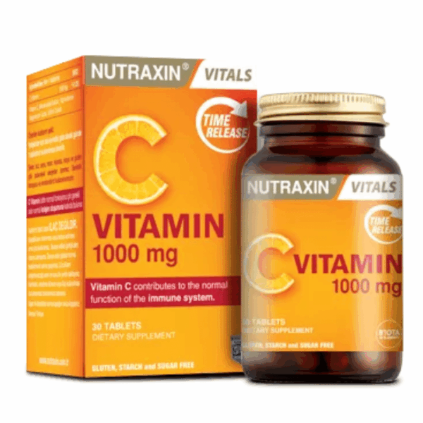 Nutraxin Vitamine C 1000mg (Libération Prolongée)