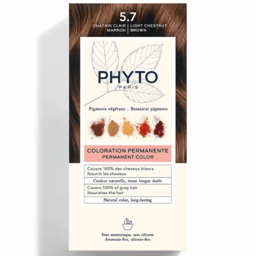 oijojpom.png Phyto Color 5.7 Châtain Clair Marron (Light Chestnut Brown)