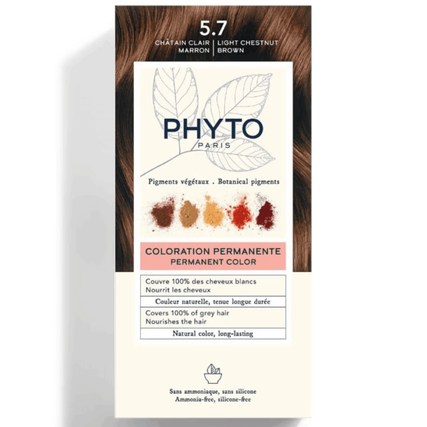Phyto Color 5.7 Châtain Clair Marron (Light Chestnut Brown)