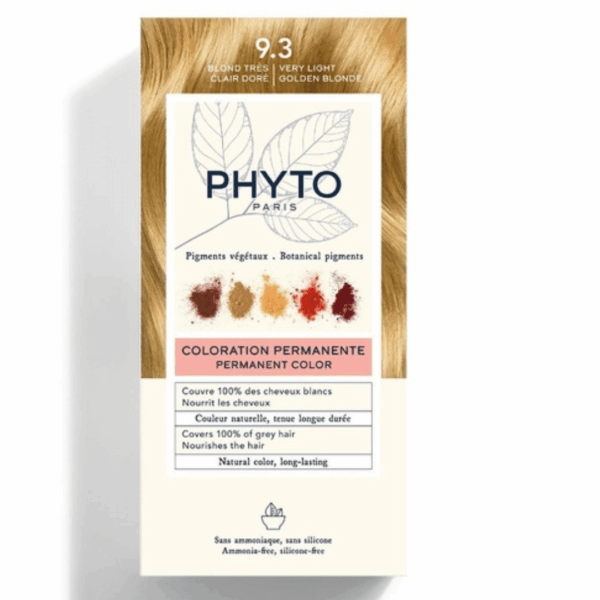 Phyto Color 9,3 Blond Très Clair Doré