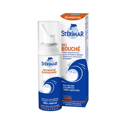 Sterimar Nez Bouche Hypertonique Enrichie En Cuivre 100Ml Enfants Et Adultes