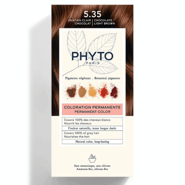 Phyto Color 5.35 Châtain Clair Chocolat (Chocolate light brown)