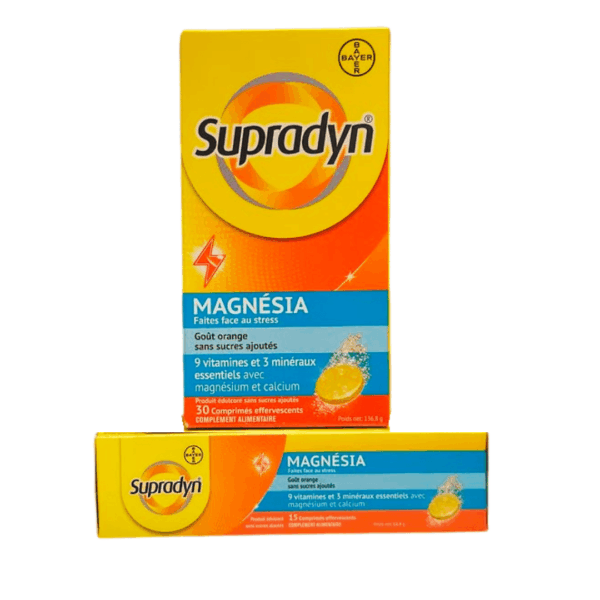 Supradyn Magnésia Comprimés Effervescents