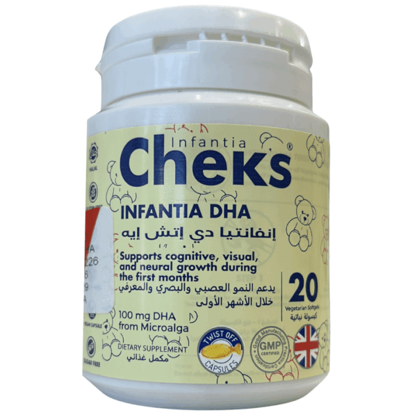 Cheks infantia DHA à base de plantes (Pour nouveaux nés)